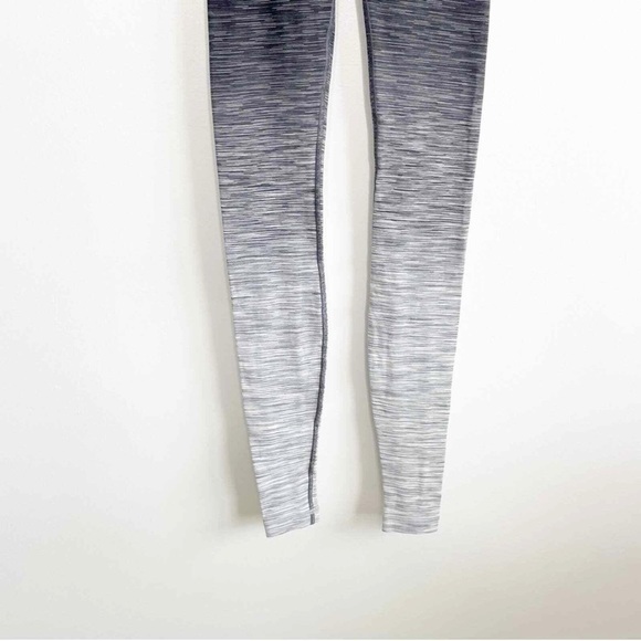 LULULEMON Soulcycle Wunder Under Hi-Rise Tight B&W Ombré Space Dye Leggings 2 - Picture 6 of 8